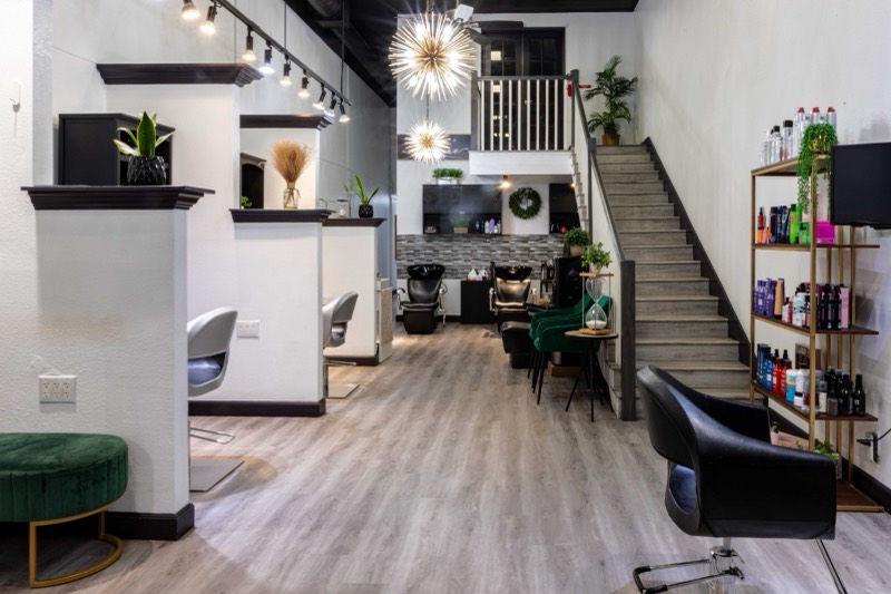 Graced Beauty Salon — the salon space
